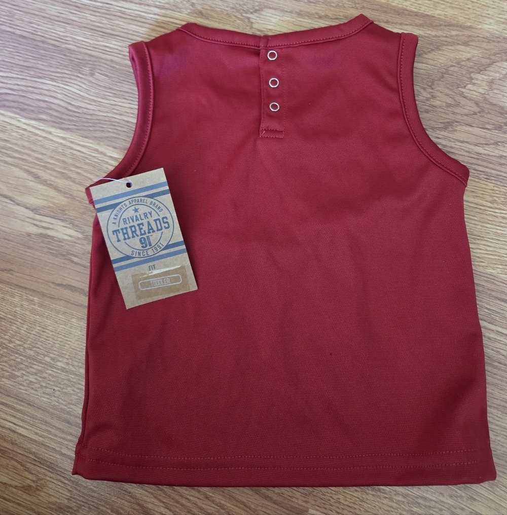 University Of Alabama Baby Cheerleading Jersey 2T NWT $20 Crimson Tide NCAA - Picture 2 of 4